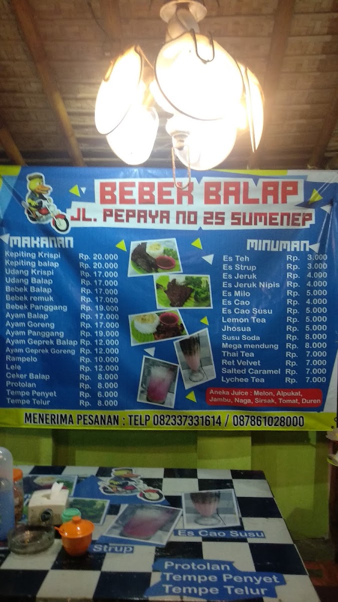 BEBEK BALAP Menu - Image 4